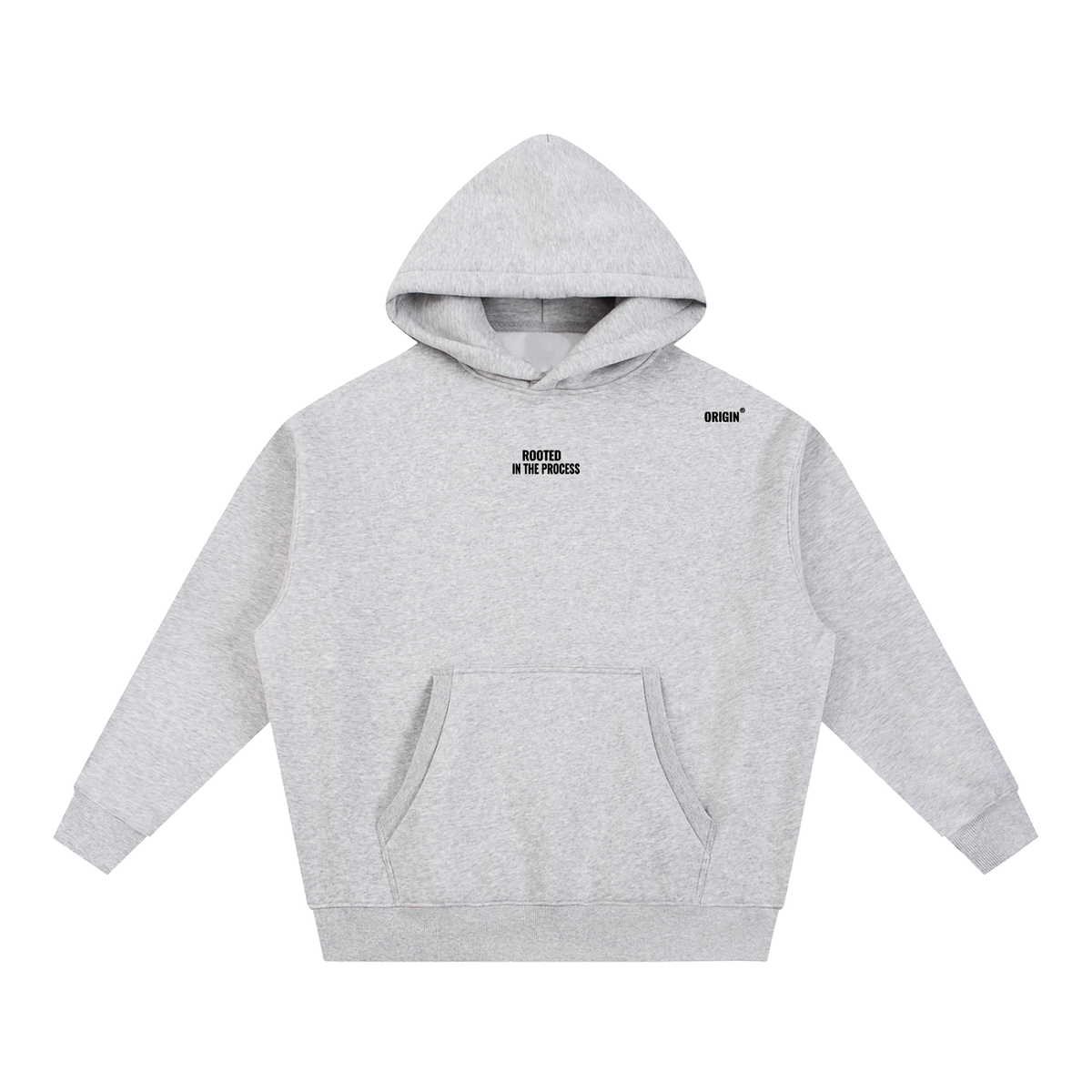 Essential Oversized Boxy Fit Fleece Hoodie