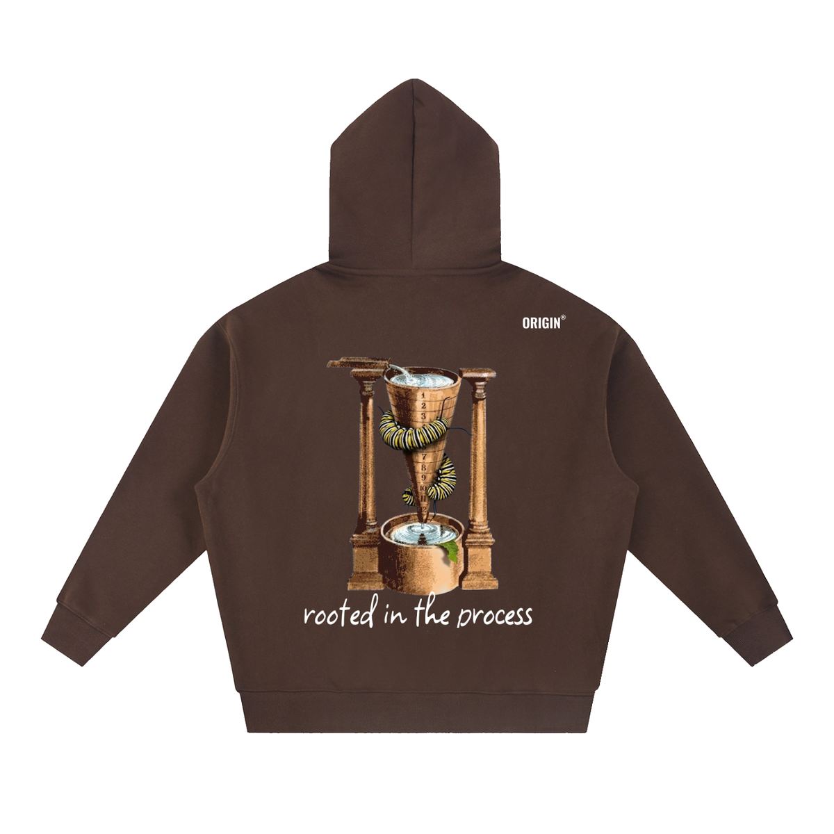 Essential Oversized Boxy Fit Fleece Hoodie