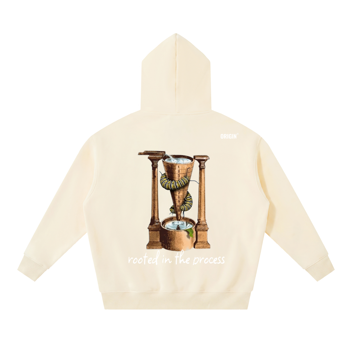 Essential Oversized Boxy Fit Fleece Hoodie