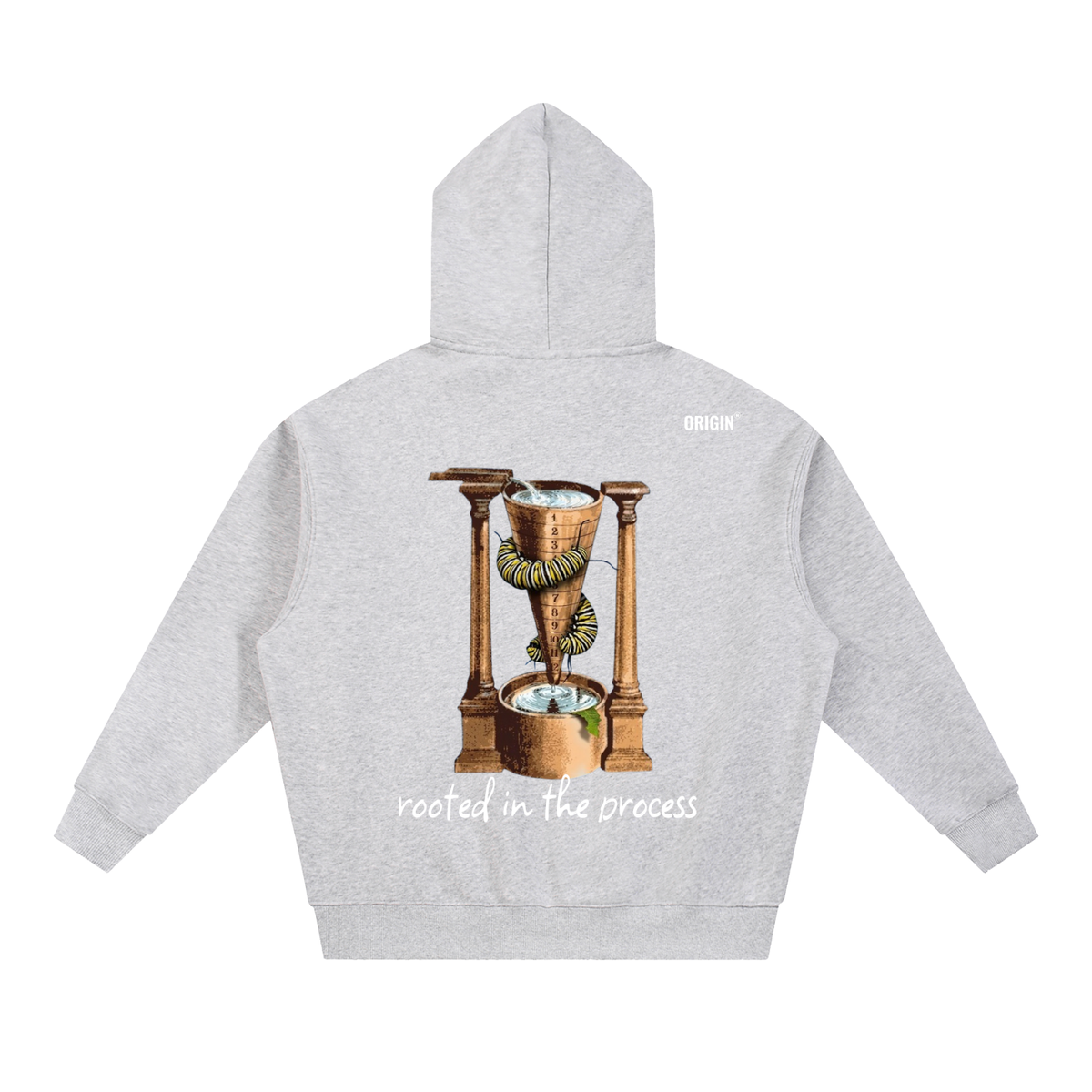 Essential Oversized Boxy Fit Fleece Hoodie