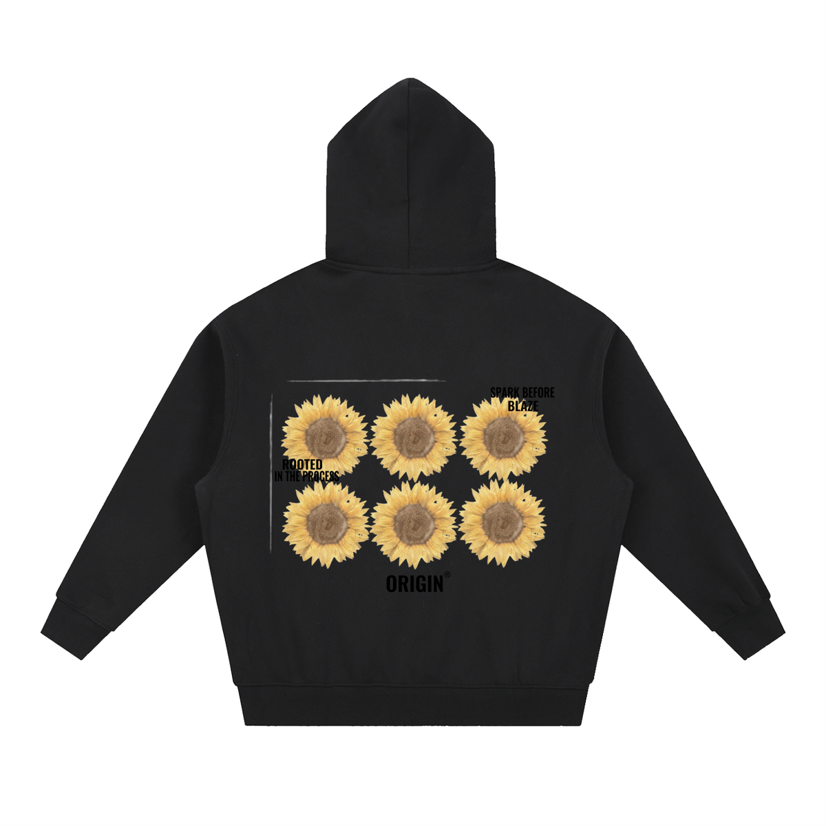 Essential Oversized Boxy Fit Fleece Hoodie