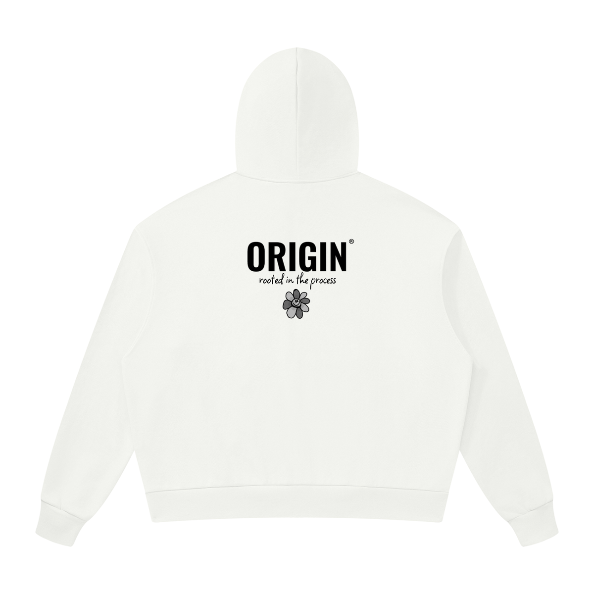Unisex Drop Shoulder Full Zip Hoodie
