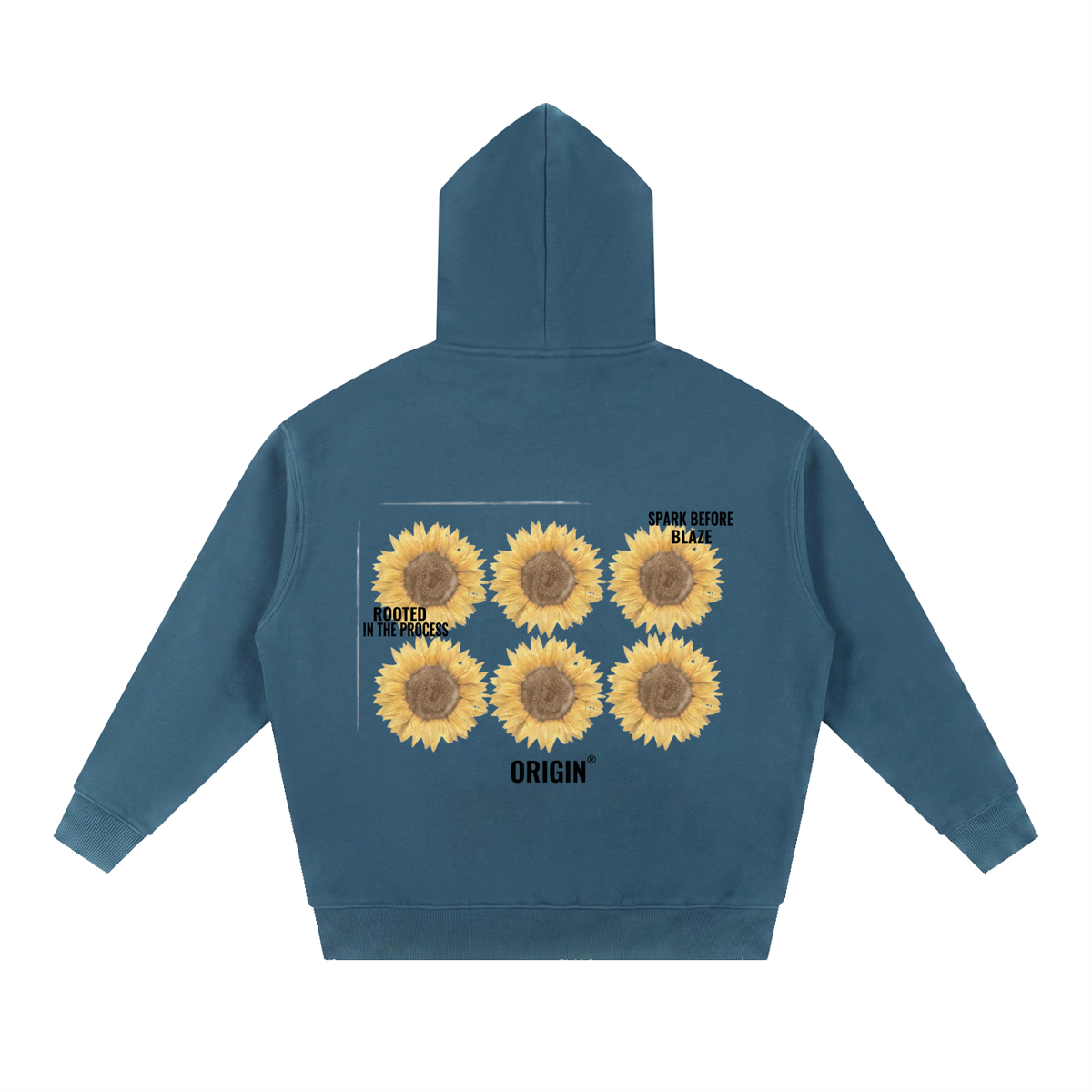 Essential Oversized Boxy Fit Fleece Hoodie