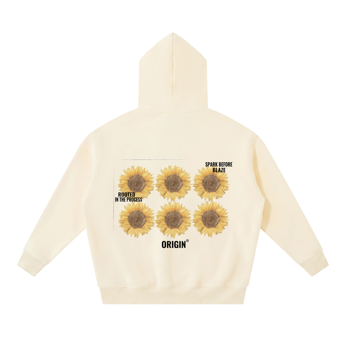 Essential Oversized Boxy Fit Fleece Hoodie