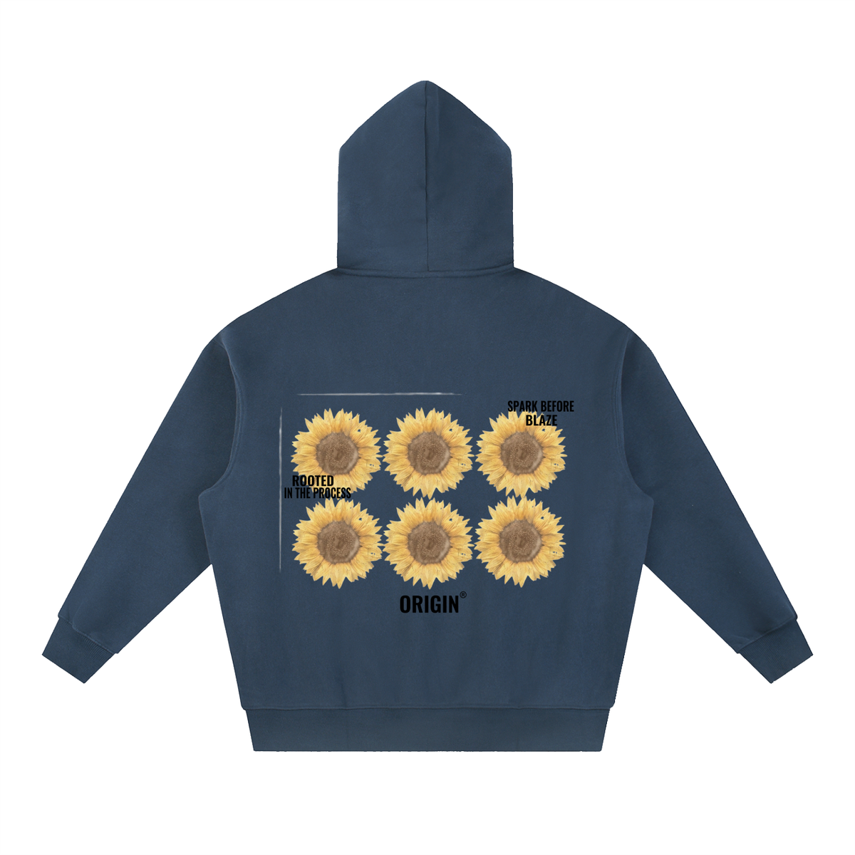 Essential Oversized Boxy Fit Fleece Hoodie