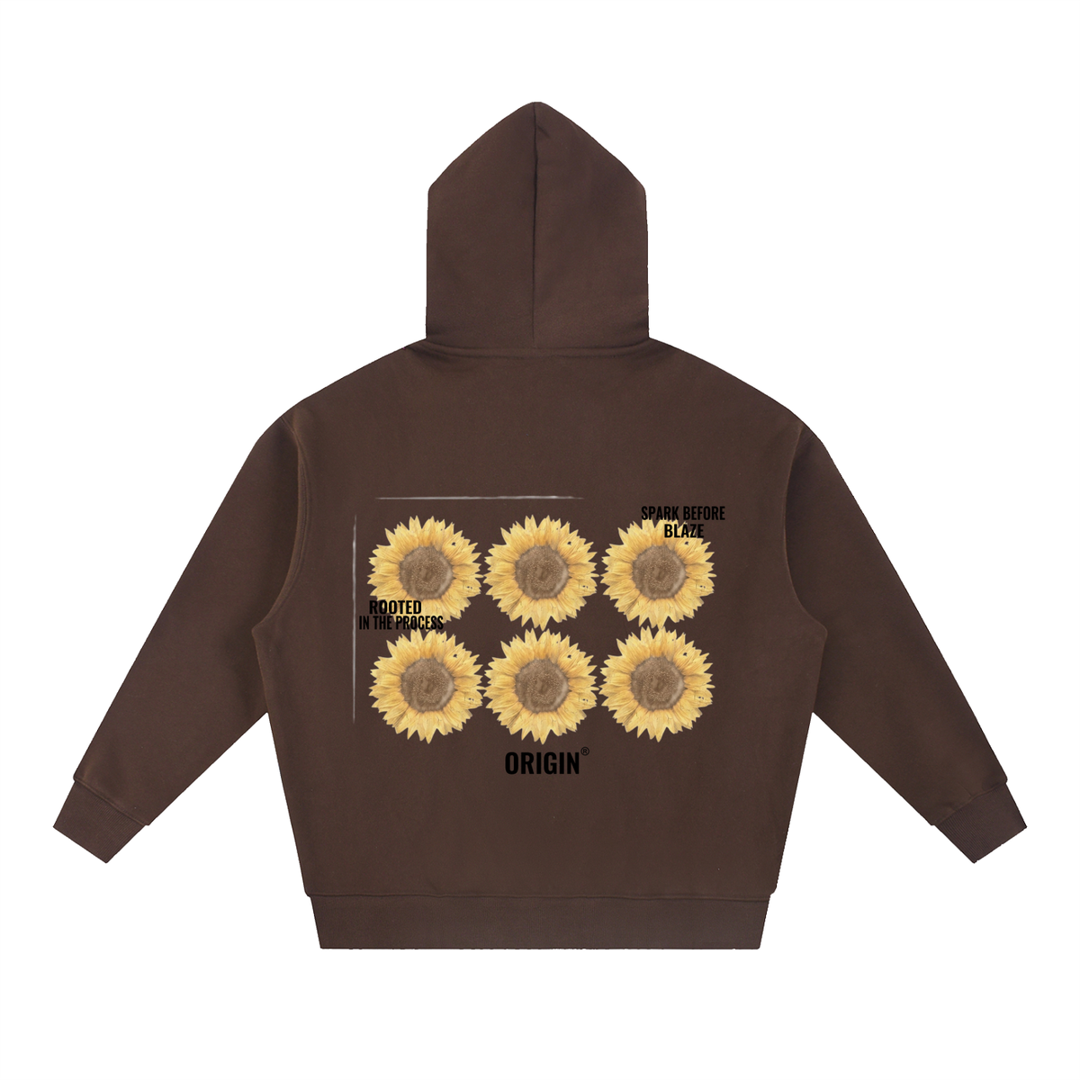 Essential Oversized Boxy Fit Fleece Hoodie